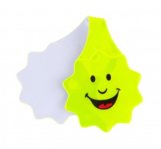 Reflexný magnetický klip slniečko